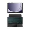 QYiiD Keyboard Case for Galaxy Tab A9+ Plus 11 Inch 2023 Model (SM-X210/X216/X218), 360 Degree Rotating, Silicone+ABS Case, Magnetic Detachable Kickstand Case with Bluetooth Backlit Trackpad Keyboard view 4