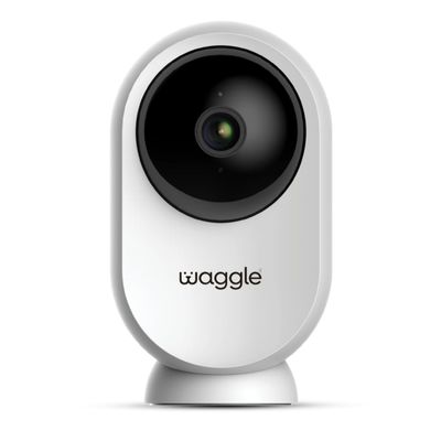Waggle RV Mini Camera - 1080p HD Wireless Security Camera for RVs  Built-in SD Card (128GB), 2-Way Audio, Night Vision & Motion Detection - Ideal for Indoor Use - WiFi & Subscription Required