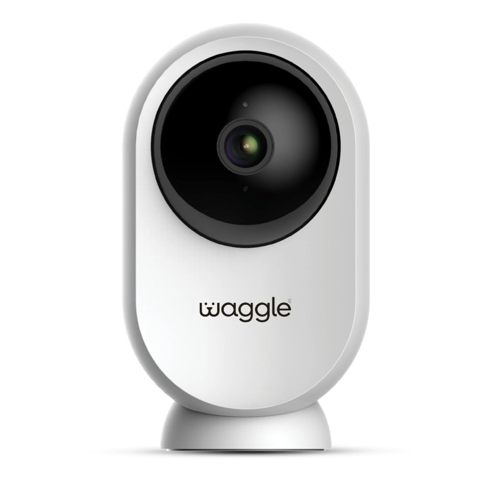 Waggle RV Mini Camera - 1080p HD Wireless Security Camera for RVs  Built-in SD Card (128GB), 2-Way Audio, Night Vision & Motion Detection - Ideal for Indoor Use - WiFi & Subscription Required