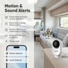 Waggle RV Mini Camera - 1080p HD Wireless Security Camera for RVs  Built-in SD Card (128GB), 2-Way Audio, Night Vision & Motion Detection - Ideal for Indoor Use - WiFi & Subscription Required view 2