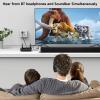 1Mii B03S Bluetooth 5.3 Transmitter Receiver for TV Home Stereo, Wireless Audio Adapters with Audiophile DAC, aptX Adaptive/LL/HD, Dual Link, Optical RCA AUX 3.5mm Inputs/Outputs view 4