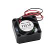 EODDSGHT F251R 25x25x10mm 25mm Cooling Fan 5V 12V Laptop Fan Hard Drive Mini Fan 2wire(Size:PH2.54 2PIN_NORGB), Black view 1