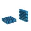 20PCS 30mm aluminum alloy heat sink 28 * 28 * 8mm CPU chip heat sink power radiator(Color:Blue) view 3