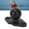 1 Inch Ball Mount Base Aluminum Alloy Rubber, Enhanced Stability, Sturdy Construction, Convenient Installation for Boats, Kayaks, Semi Trucks, Cars with AMPS Pre Drilled Holes view 2
