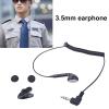 3.5mm Earphone with Soft Breathable Sponge Cover & Clip Single Side Mono Earbud for Driver and Security Patrols Single Side Earphone with Sponge Cover view 3