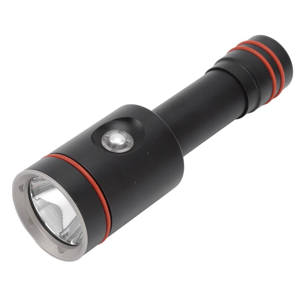 FTVOGUE Underwater Diving Light, L2 Diving Flashlight 5000LM Portable Underwater Lighting Photography Fill Light Super Bright Diving, Diving Safety Lights