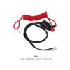 TOPPERFUN Safety Cord for Boat Emergency Engine Lanyard Boat Stop Lanyard Quick Power-Off Switch Marine Use view 3