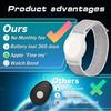 DirectNine Basics GPS Tracker for Kids, Teen, Special Needs, Elderly - Real-Time Mini Locator Watch Band - No Monthly Fee - Hidden Tracking Device for iOS, White, A12123 view 3