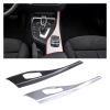 Automotive Interior Multimedia Panel Carbon fiber pattern pattern Multimedia Button Panel Cover Sticker Fit For BMW 1 Series F20 F21 116I 118I 12-18 2 Series F22 F23 Car Accessories Fashionable And Ae view 3