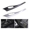 Automotive Interior Multimedia Panel Carbon fiber pattern pattern Multimedia Button Panel Cover Sticker Fit For BMW 1 Series F20 F21 116I 118I 12-18 2 Series F22 F23 Car Accessories Fashionable And Ae view 4