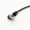 16.4ft M12 4 Pin A Code Male Right Angled to RJ45 Female High Flex Cat6 Ethernet Cable, M12 to RJ45 Industrial Connector Cable Shielded Field Wireable Cable Assembly for Automation Application 5Meter view 2