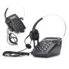Crophone HeadsetCall Center Wired TelephoneHomeoffice PhoneWired Telephone with HeadsetTelephone,HT800 Call Center Wired Telephone with Omnidirectional Microphone Headset view 2