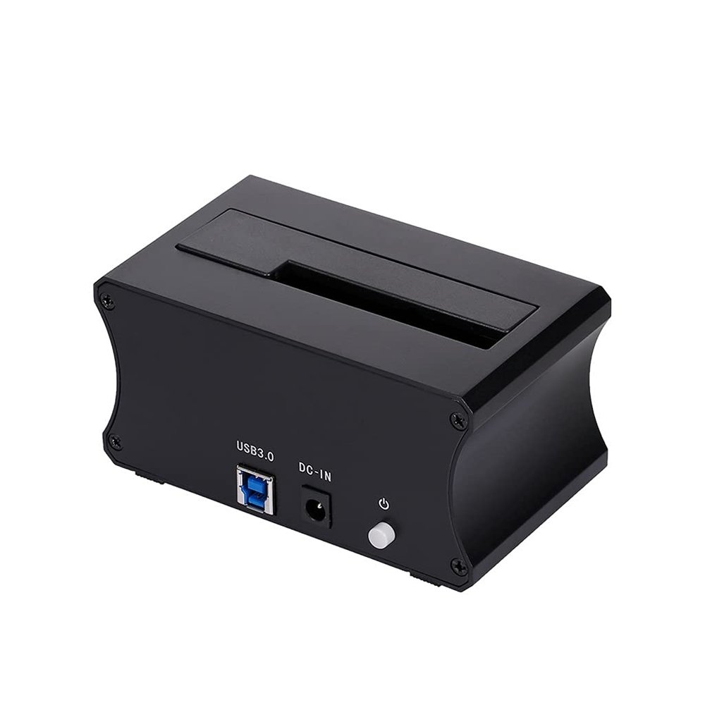 ZHCHAO USB3.0 Hard Drive Docking Station 2.5/3.5'' SATA HDD/SSD High Speed Aluminum Alloy HDD Enclosure Card Reader