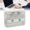 ErPortable Tape to MP3 Convertessette PlayerPortable Cassette ConverterPortable Tape Player,Cassette to MP3 Converter Multifunction Auto Reverse Transparent R Portable Tape view 3