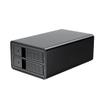 ZHCHAO 2 Bay 3.5'' USB3.0 to SATA HDD Docking Station Aluminum HDD Enclosure 36W Power Adapter HDD Case view 1
