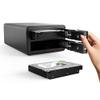 ZHCHAO 2 Bay 3.5'' USB3.0 to SATA HDD Docking Station Aluminum HDD Enclosure 36W Power Adapter HDD Case view 2