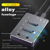 ZHCHAO Type C to 3.0 M.2 SATA NGFF SSD Hard Disk Drive Docking Station Bay External Offline Clone Adapter view 4