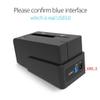 ZHCHAO External Case HDD Hard Drive Disk Enclosure Dock Storage Box 2.5 3.5 Inch Hard Drive Station 3.0 to SATA view 4