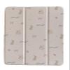 Adjustable Kickstand Mirror Leather Hard Folio Case for Apple Cream White Color Rabbit Bunny Teddy Bear Bow Cupcake Ribbon Cartoon Cute Lovely Girls Kids (for iPad Air 3 10.5-inch 3rd Generation 2019) view 1