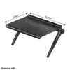 Adjustable Tv Screen Top Shelf Computer Monitor Desktop Screen Top Storage Rack Tv Media Box, Router Shelf Rack Home Organizer view 3