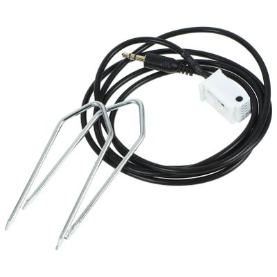 COOLHIYA Car Radio Aux Cable Removal Tool Auxiliary Cable Harness Adapter for Car Audio Plastic Construction Compatible Multiple Devices
