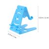 Angoily 3pcs Double Phone Holder for Desk Desktop Mount for Cellphone Tablet Sturdy Material Space-Saving Design for Home Office Use view 3
