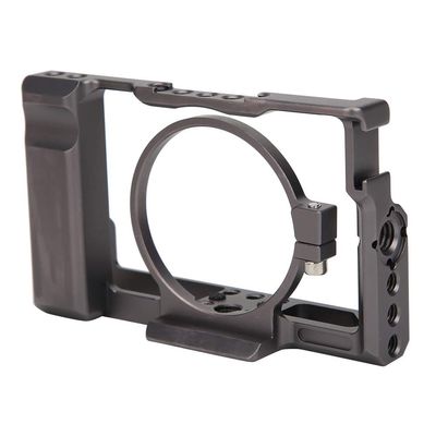 Aluminium Alloy CNC Machining Photography Camera Cage Rich Extension Case for RX100 M7 CamerasCamera Cage