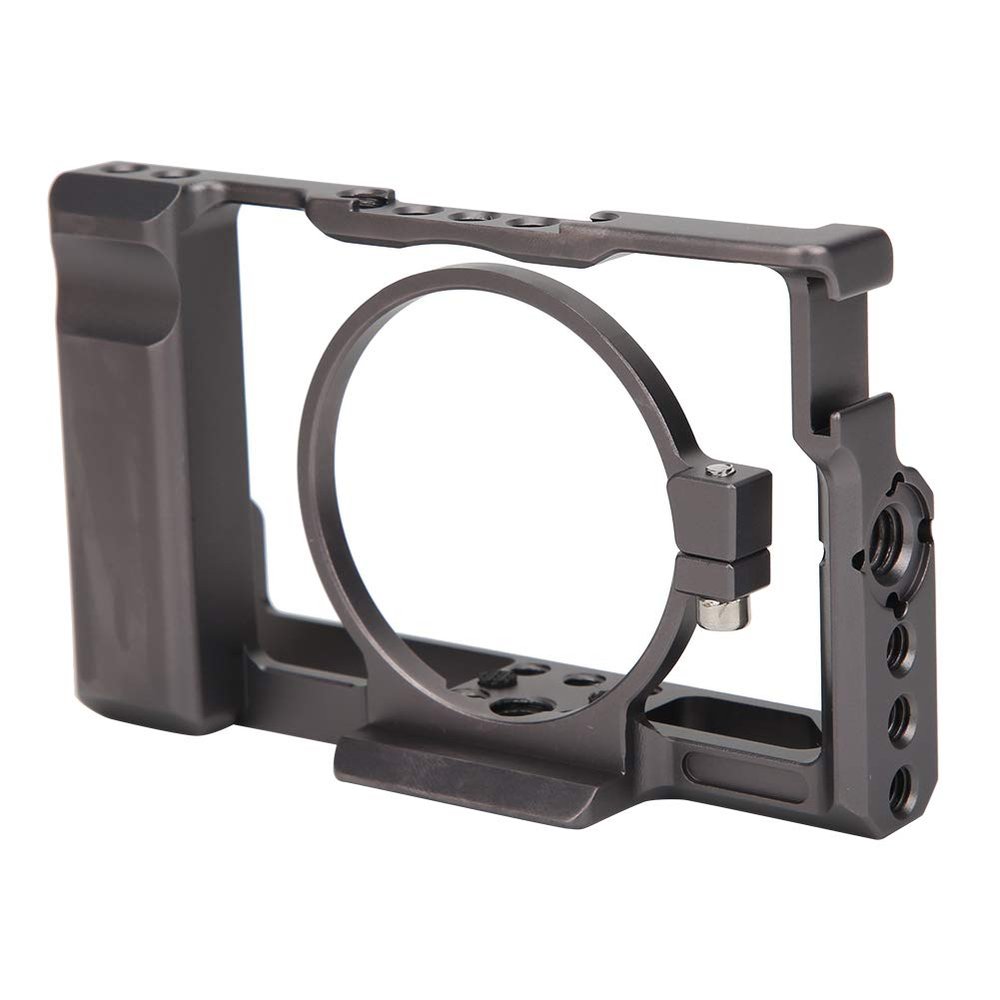 Aluminium Alloy CNC Machining Photography Camera Cage Rich Extension Case for RX100 M7 CamerasCamera Cage