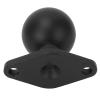Ball Mount Base Anodized Secure Grip Usage Ball Mount Base with C Size Double Socket Arm for Vehicles and Boats view 4