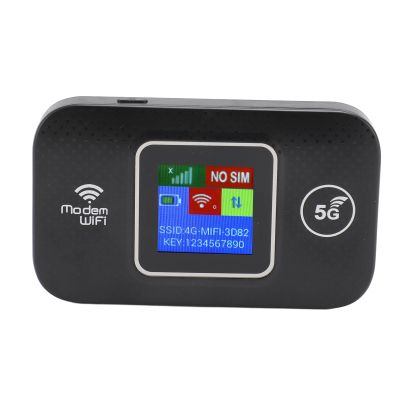 GOWENIC 4G LTE Mobile WiFi Hotspot, SIM Card Slot, 150Mbps Portable WiFi Router for Up to 10 Devices, 4G and 3G Support, Secure Encryption, USB Powered, for Travel, Home, Office