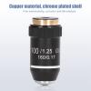 100X Magnification High Power Lens Spring Device Standard 20.2mm Interface for Microscope Accessories view 3