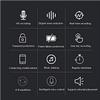 ZCLNYVGJ Voice Recorder, 8GB Digital Voice Recorder for Lecture, Audio Voice Recorder with MP3 Player, Voice Activated Recorder, with Rechargeable Stereo HD Recording Voice view 4