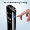 ZCLNYVGJ Digital Voice Recorder - 32GB Recorder with Playback, Rechargeable Audio Recorder for Meeting, Handheld Recorder for lectures view 4