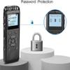 ZCLNYVGJ Dictaphone Audio Voice Activated Recording Password Protection Variable Playback MP3 Player Digital Voice Recorder view 4