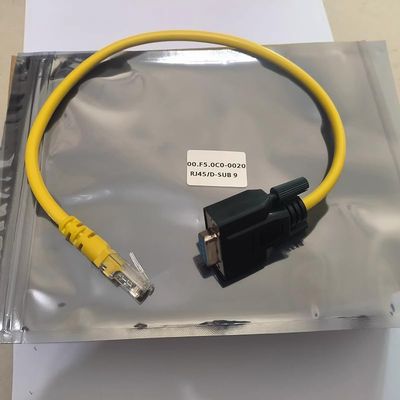 00F50C0-0020 Compatible Programming Cable Inverter KEB HSP5 Protocol Data Cable DB9 to RJ45 Connector Dual Chip Design Industrial Grade 3 Meter