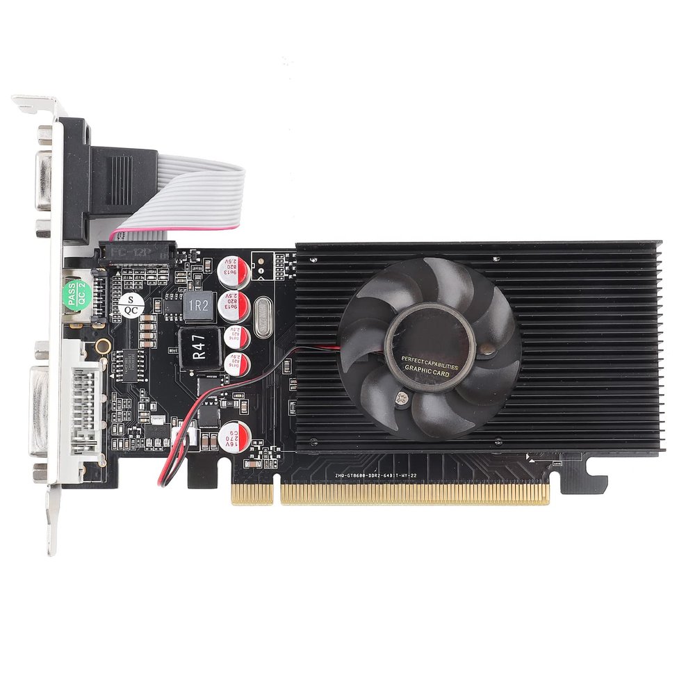 Mtlavishness Computer RTX 20164 Graphics Card Desktop Video Card Pci Efficient Computer Accessories Gt210 1G 64Bit Accessories Graphics Cards