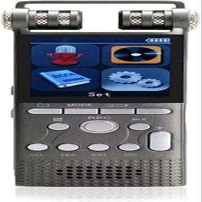 ZCLNYVGJ 8GB Digital Voice Recorder Voice Activated Recorder with Playback - Small Tape Recorder for Lectures, Meetings, Interviews, Mini Audio Recorder USB Charge, MP3