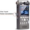 ZCLNYVGJ 8GB Digital Voice Recorder Voice Activated Recorder with Playback - Small Tape Recorder for Lectures, Meetings, Interviews, Mini Audio Recorder USB Charge, MP3 view 2