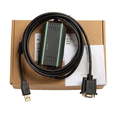 CTS7191-USB30 for PLC Programming Cable CTSC-100/200 Download Cable Debugging Cable Data Cable Gold-Plated Plug Electromagnetic Isolation Model FT232RL Chip 3 Meter