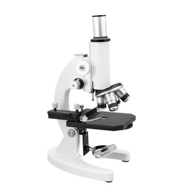 ZHCHAO Student Biological Monocular Microscope XSP-02 with Achromatic Objective Lens and LED Light Source