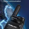 globalptt Advanced Walkie Talkie 2-Pack with Sim Cards 4G Connectivity for Global Communication - Integrated Flashlight and Multi-Function Keys for Two Way Radios Long Range (Silver) view 3