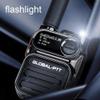 globalptt Advanced Walkie Talkie 2-Pack with Sim Cards 4G Connectivity for Global Communication - Integrated Flashlight and Multi-Function Keys for Two Way Radios Long Range (Silver) view 4