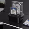 ZHCHAO Bay HDD Docking Station with Offline Clone SATA to 3.0 External Hard Drive Docking Station for 3.5/2.5 HDD SSD view 3