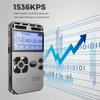 ZCLNYVGJ Professional Voice Activated Digital Audio Recorder USB Pen Non-Stop 72hr Recording PCM view 3