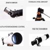 DirectNine Basics Portable Monocular telescopes for Astronomy Beginners,80MM Large Objective Lens,Portable Astronomical Travel Telescope, Great Astronomy Gift for Kids to Explore Moon Space view 3
