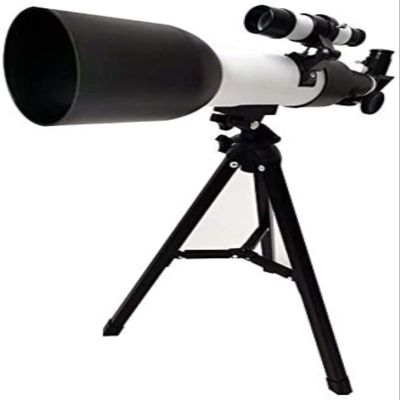 Portable Monocular 70mm Refractor Telescope with A Finder Mirror for Kids & Astronomy Beginners, Portable Telescope with 2 Magnification eyepieces