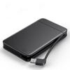 ZHCHAO HDD Case 2.5 SSD Case SATA to HDD Caddy Portable Fixed Cable Docking Station for External Hard Drive SSD Drive Case view 1