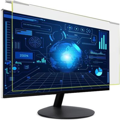 SINBAISHUNYYT 20-27 Inch Blue Light Blocking Screen Protector, Universal Computer Monitor Screen Filter, Anti Blue Light, Anti Glare, Eye Protection, Reduce Eye Strain(24.2inch(540 * 340mm))