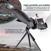 Portable Monocular Telescope Waterproof Monocular Refractor with Tripod for Archery, Angled Scope for Children Adult Beginners Sightseeing/Stargazing/Camping view 2