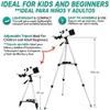 Portable Monocular telescopes Astronomy Refractor Telescope with Adjustable Tripod & Phone Adapter, Portable Telescope for Kids Adults Beginners, Easy to Assemble and Use view 4